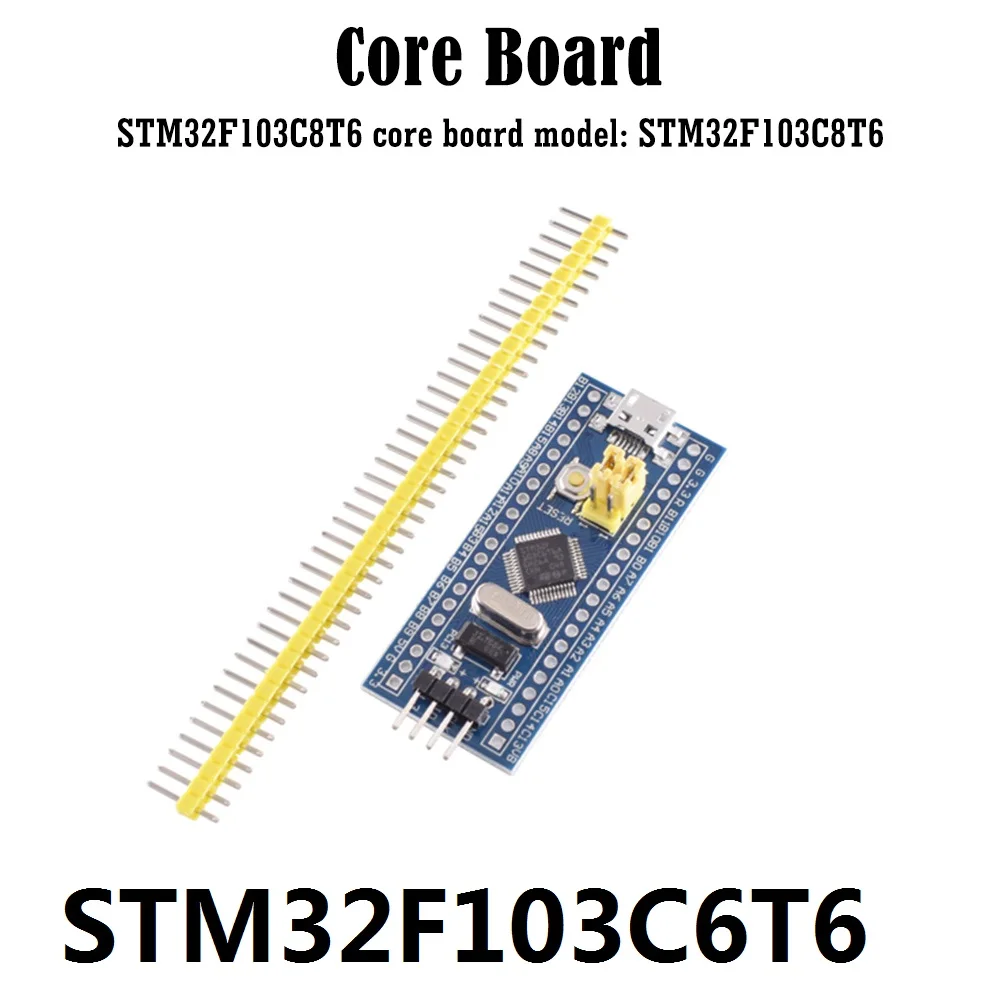 1/5/10 шт./лот STM32F103C6T6 ARM STM32, минимальный модуль системной макетной платы, 32-битный модуль базовой обучающей платы ARM
1/5/10 шт./лот STM32F103C6T6 ARM STM32, минимальный модуль системной макетной платы, 32-битный модуль базовой обучающей платы ARM