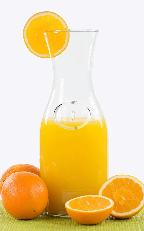 Lovely Narrow-Necked Set of 2 1L Beverage Carafes With Plastic Lids - Optimal for Home & Office Use.
Lovely Narrow-Necked Set of 2 1L Beverage Carafes With Plastic Lids - Optimal for Home & Office Use.
