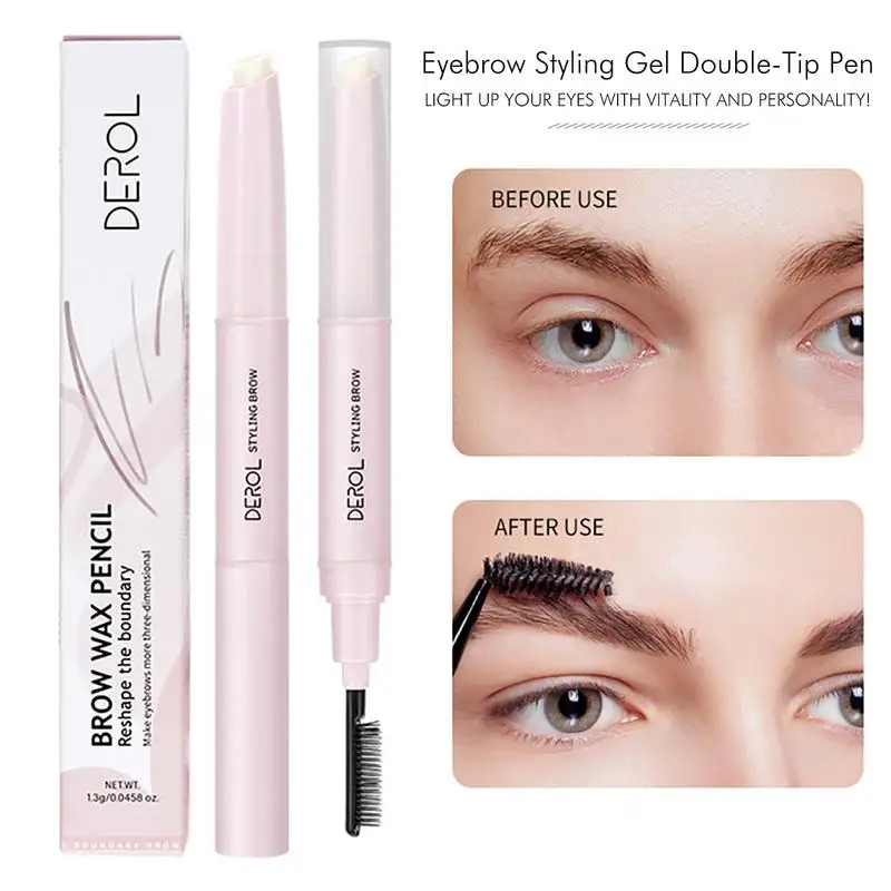 Eyebrow Pencil Gel Dual Ended Eyebrow Pencil Wax Long Lasting And Waterproof Eyebrow Shaping Pencil Gel With Brush For Women
Eyebrow Pencil Gel Dual Ended Eyebrow Pencil Wax Long Lasting And Waterproof Eyebrow Shaping Pencil Gel With Brush For Women