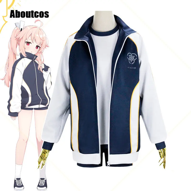 Aboutcos Anime Blue Archive Cosplay Costume Iochi Mari Hanekawa Hasumi Women Athletic Wear Halloween Party Coat Top Shorts Suit
Aboutcos Anime Blue Archive Cosplay Costume Iochi Mari Hanekawa Hasumi Women Athletic Wear Halloween Party Coat Top Shorts Suit