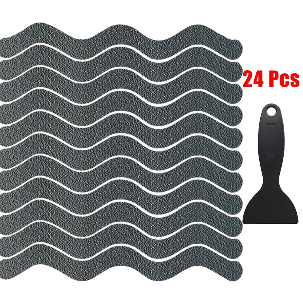 24Pc Anti Slip Bath Tape Grip Non Slip Shower Strips Pad Stickers Floor Safety Non Slip Strips For Bathtubs Showers Stairs ✅
24Pc Anti Slip Bath Tape Grip Non Slip Shower Strips Pad Stickers Floor Safety Non Slip Strips For Bathtubs Showers Stairs ✅