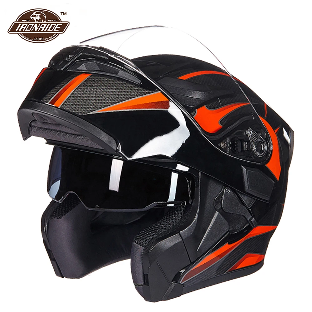 GXT Motorcycle Helmet Flip Up Motocross Helmets Men Full Face Moto Helmets Casco Moto Motorcycle Accessories With Doublel Lens
GXT Motorcycle Helmet Flip Up Motocross Helmets Men Full Face Moto Helmets Casco Moto Motorcycle Accessories With Doublel Lens
