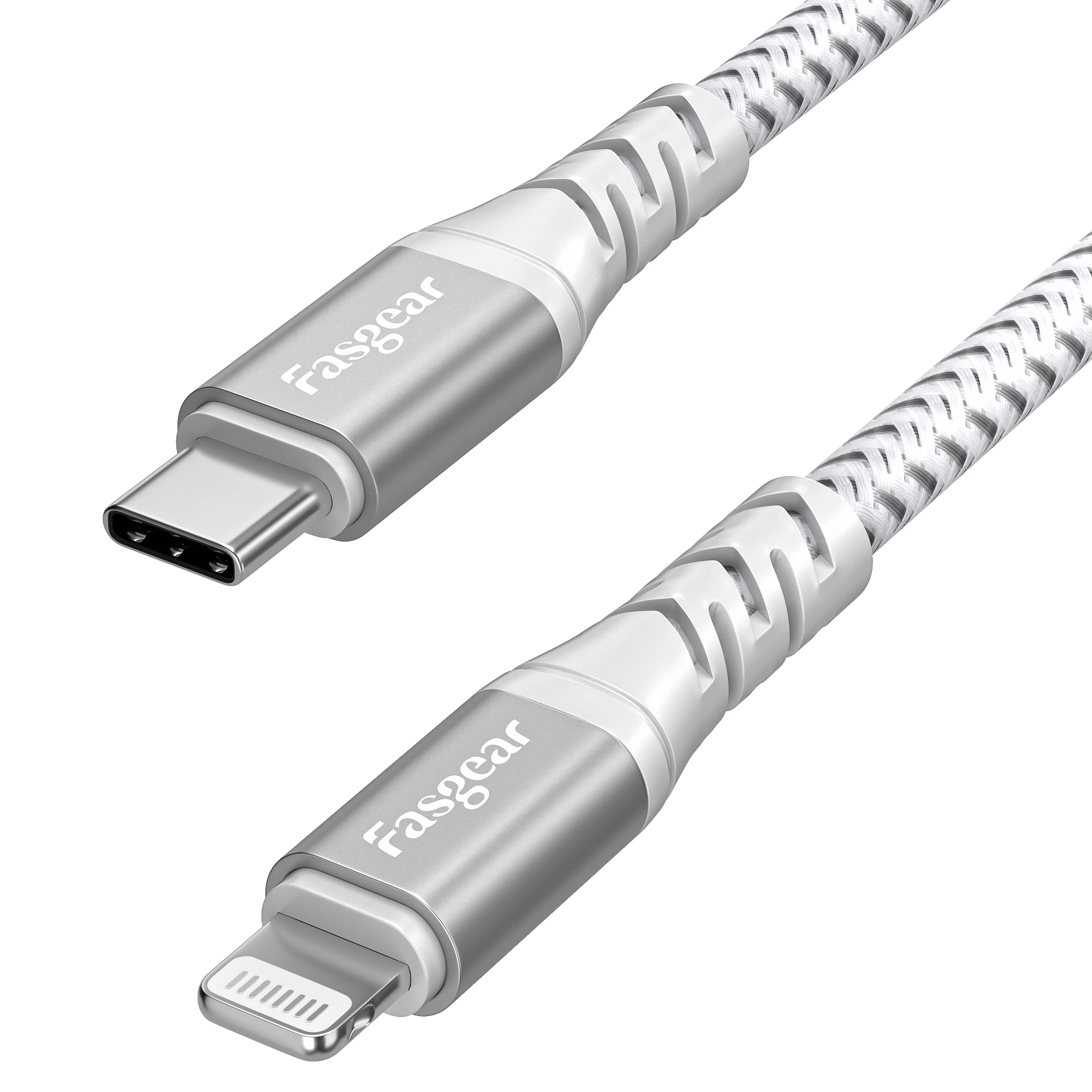 Fasgear USB C to Lightning Cable MFi iPhone Fast Charger Cable for iPhone 13 mini Pro Max PD Cable for MacBook iPad Pro 30w
Fasgear USB C to Lightning Cable MFi iPhone Fast Charger Cable for iPhone 13 mini Pro Max PD Cable for MacBook iPad Pro 30w