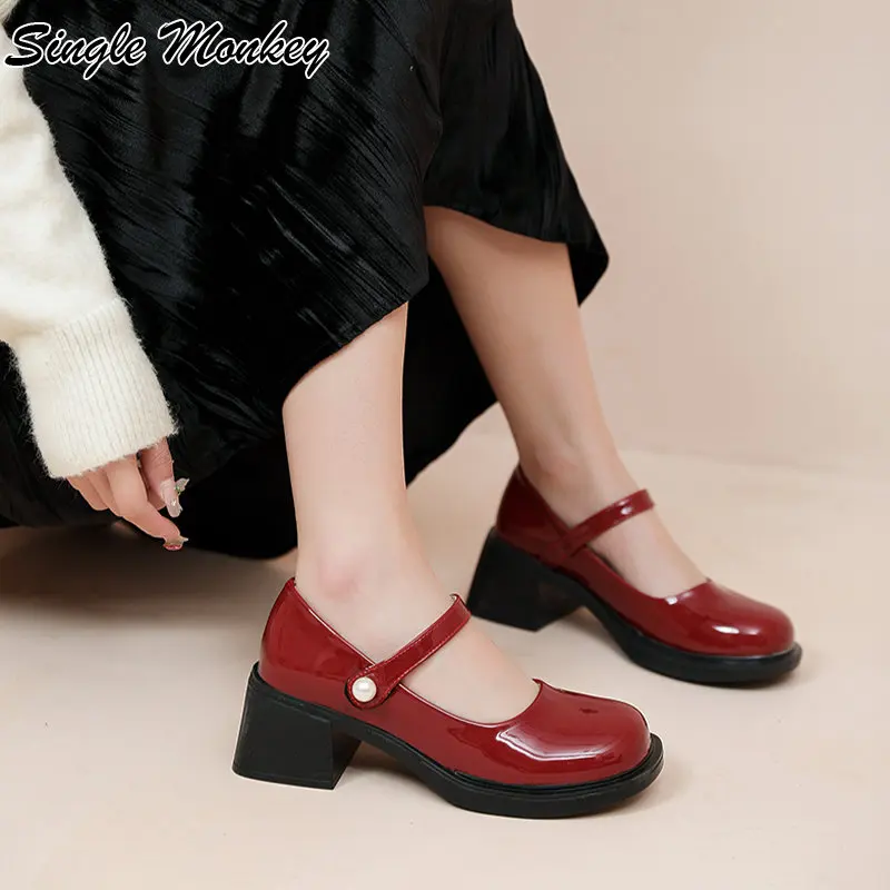 Женские босоножки Мэри Джейн на среднем каблуке, Классические Вечерние туфли, Новинка весна-осень 2023, модная обувь на массивном каблуке, обу...
Женские босоножки Мэри Джейн на среднем каблуке, Классические Вечерние туфли, Новинка весна-осень 2023, модная обувь на массивном каблуке, обу...