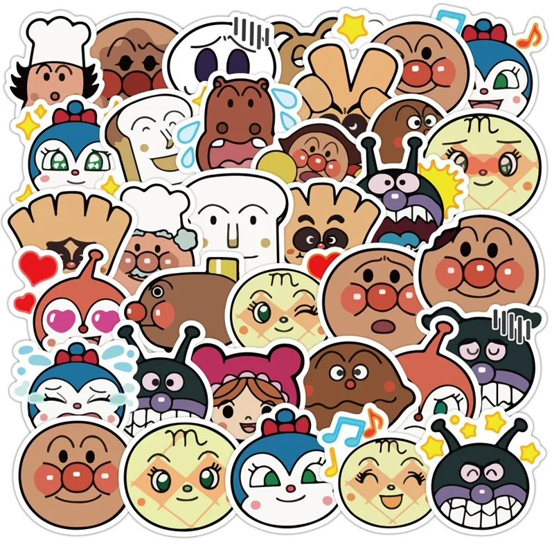 40pcs Anpanman Sticker Cute Children Cartoon Sticker Toys for Girls Laptop Skin Cute Sticker Pack Anime Stickers Kawaii Stickers
40pcs Anpanman Sticker Cute Children Cartoon Sticker Toys for Girls Laptop Skin Cute Sticker Pack Anime Stickers Kawaii Stickers