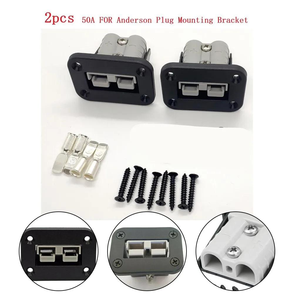 2/6PC ForAnderson Plug Flush Mounting Bracket Panel 50A 600W Cover For Caravan Plastic Flush Mount Bracket Passenger Cars Parts
2/6PC ForAnderson Plug Flush Mounting Bracket Panel 50A 600W Cover For Caravan Plastic Flush Mount Bracket Passenger Cars Parts