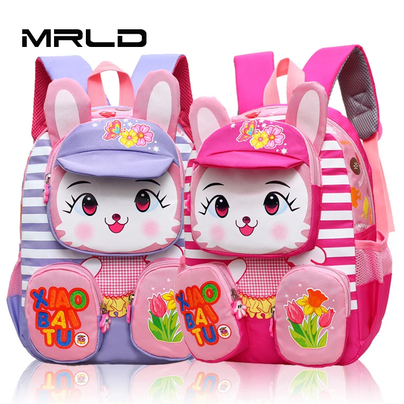 MRLD Primary Schoolbag Kindergarten Cartoon Rabbit Schoolbag Kids High Capacity Bags Girl Light Burden Ridge Protection Backpack
MRLD Primary Schoolbag Kindergarten Cartoon Rabbit Schoolbag Kids High Capacity Bags Girl Light Burden Ridge Protection Backpack