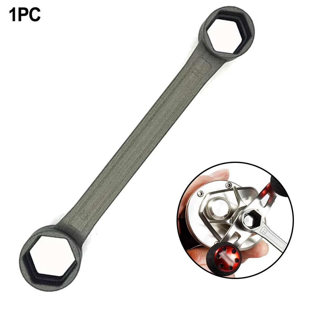 1pc Fishing Reel Wrench Multifunction Reel Handle Nut Wrench Fishing Tool Aluminum Alloy Fish Reels Repair Tools Accessories
1pc Fishing Reel Wrench Multifunction Reel Handle Nut Wrench Fishing Tool Aluminum Alloy Fish Reels Repair Tools Accessories