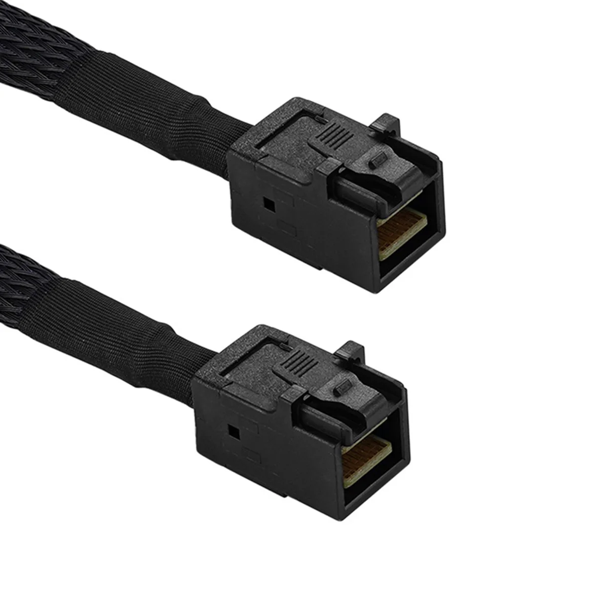 Mini SAS High Density HD SFF-8643 to Internal Mini SAS HD SFF-8643 Data Server Disk Raid Cable 50cm
Mini SAS High Density HD SFF-8643 to Internal Mini SAS HD SFF-8643 Data Server Disk Raid Cable 50cm
