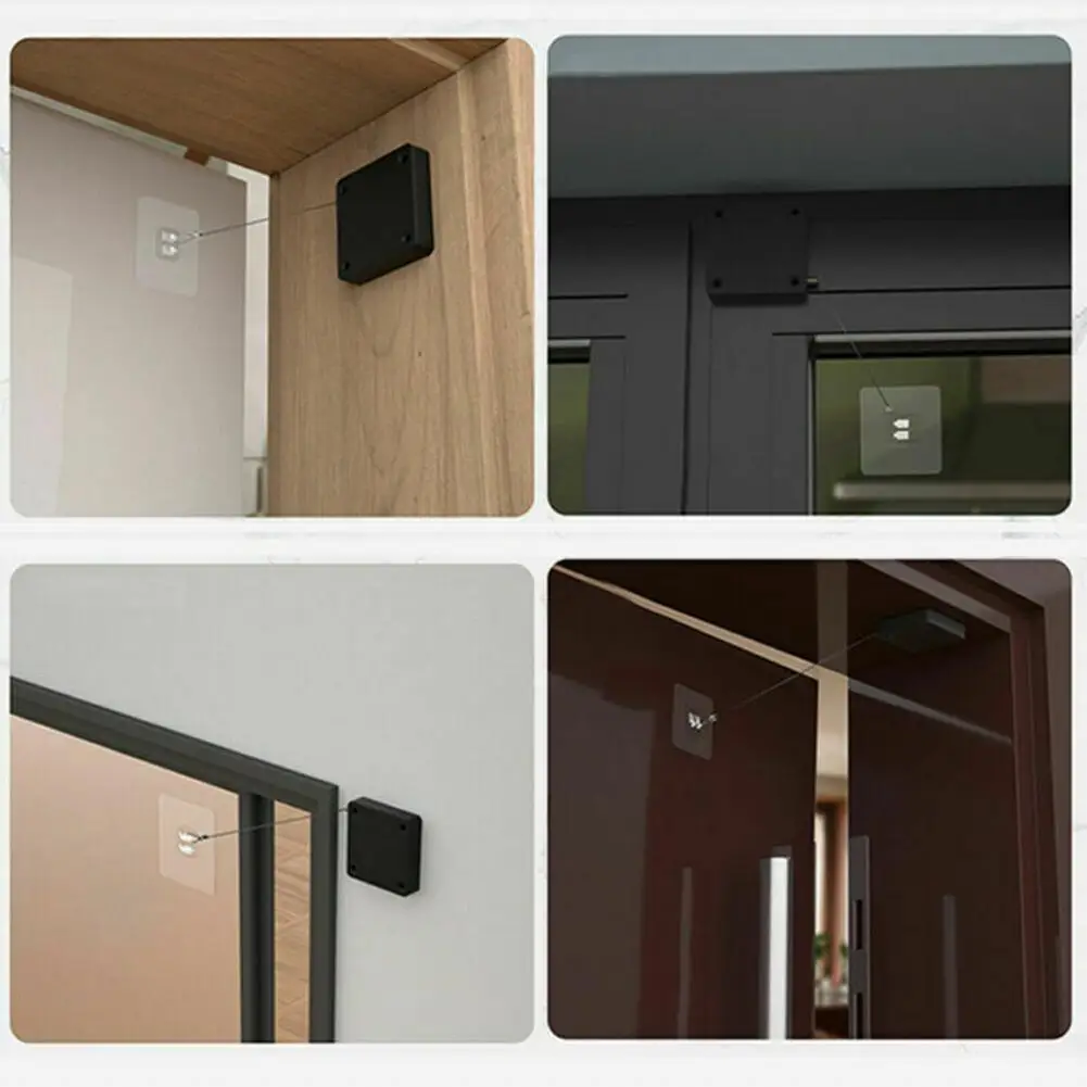 Punch-free Automatic Sensor Door Closer 500g Tension Closing Device Drawers Sliding Door Glass Door Closers Door Hardware
Punch-free Automatic Sensor Door Closer 500g Tension Closing Device Drawers Sliding Door Glass Door Closers Door Hardware