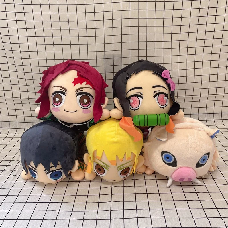 45CM Kawaii Demon Slayer Kamado Tanjirou Kamado Nezuko Agatsuma Zenitsu Hashibira Inosuke Plush Toys Kids Pillow
45CM Kawaii Demon Slayer Kamado Tanjirou Kamado Nezuko Agatsuma Zenitsu Hashibira Inosuke Plush Toys Kids Pillow