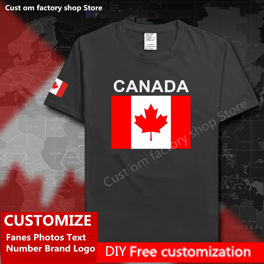 Canada Canadians T shirt Custom Jersey Fans DIY Name Number Brand LOGO Tshirt High Street Fashion Hip Hop Loose Casual T-shirt
Canada Canadians T shirt Custom Jersey Fans DIY Name Number Brand LOGO Tshirt High Street Fashion Hip Hop Loose Casual T-shirt