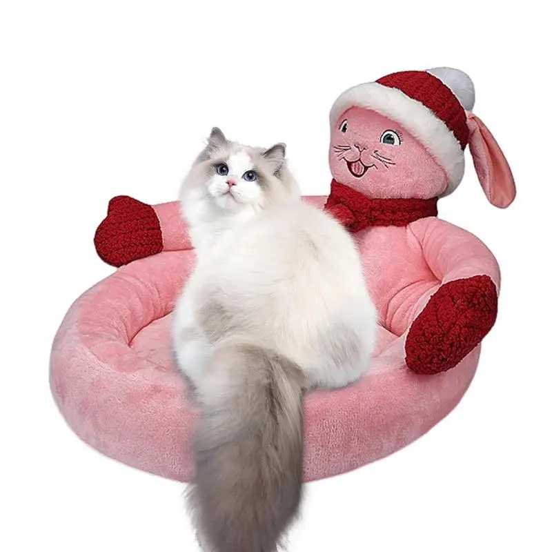 Indoor cat bed christmas Pet Bed Soft Winter Warm Cute 3D Pink Rabbit Dog Cat Beds Plush Sleeping Mat Pet Beds Cuddler Pet Suppl
Indoor cat bed christmas Pet Bed Soft Winter Warm Cute 3D Pink Rabbit Dog Cat Beds Plush Sleeping Mat Pet Beds Cuddler Pet Suppl