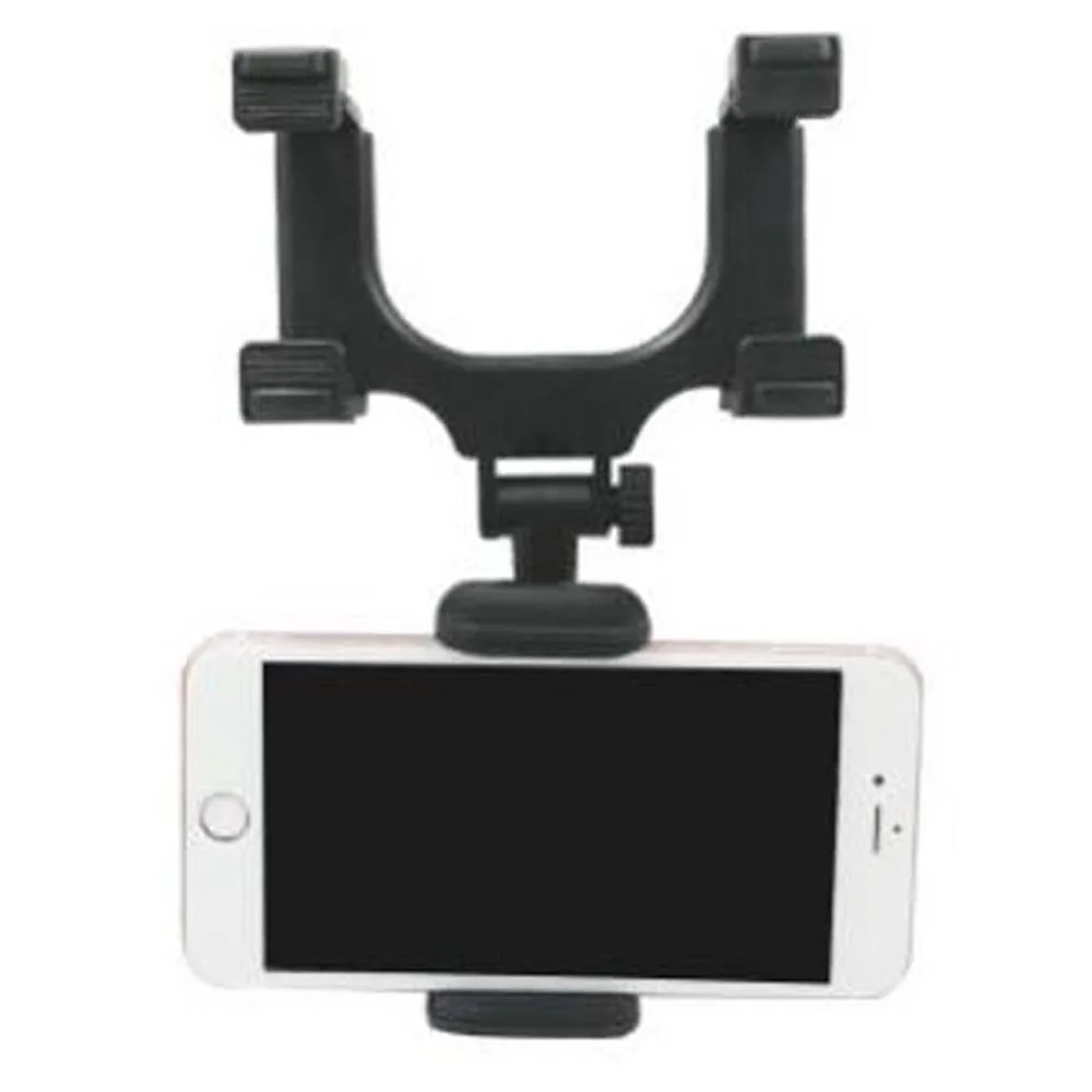 

Car Phone Holder 360 Degrees for GPS Smartphone Stand Car Rearview Mirror Mount Phone Holder Universal