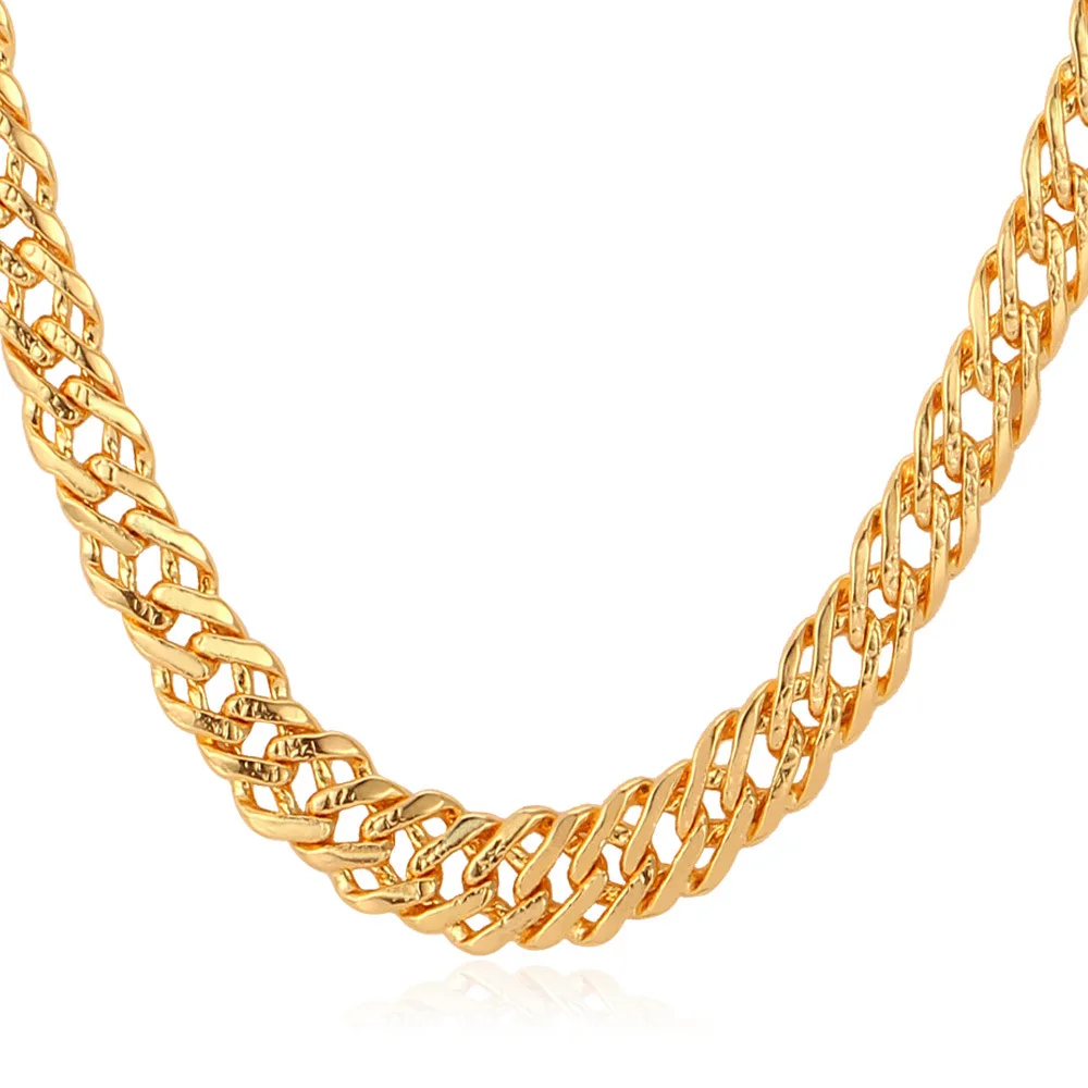 Collare Venetian Chain Men Rose Gold/Black/Gold Color 5mm Wide Link Chain Necklace Men Jewelry N218
Collare Venetian Chain Men Rose Gold/Black/Gold Color 5mm Wide Link Chain Necklace Men Jewelry N218