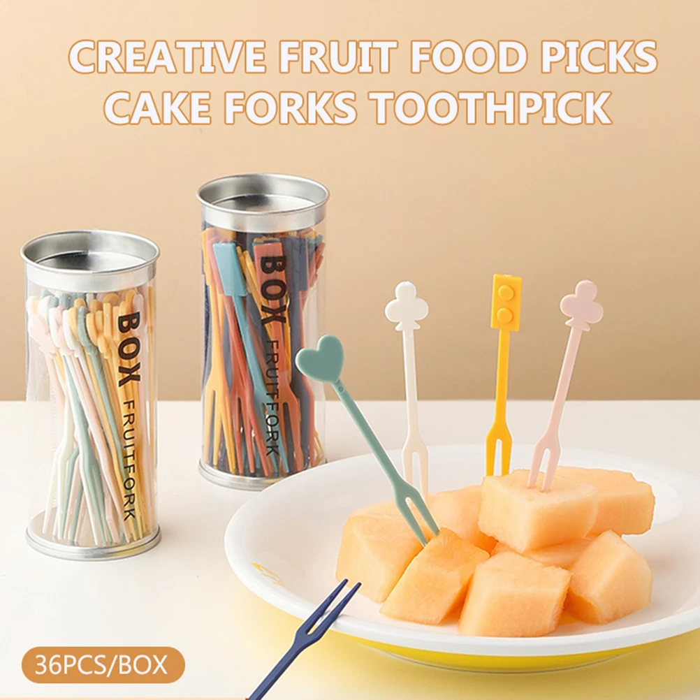 36Pcs Creative Blocks Food Picks Fruit Forks For Bento Box Lunch Box Decorative Mini Children Toothpicks Kids Food Picks
36Pcs Creative Blocks Food Picks Fruit Forks For Bento Box Lunch Box Decorative Mini Children Toothpicks Kids Food Picks