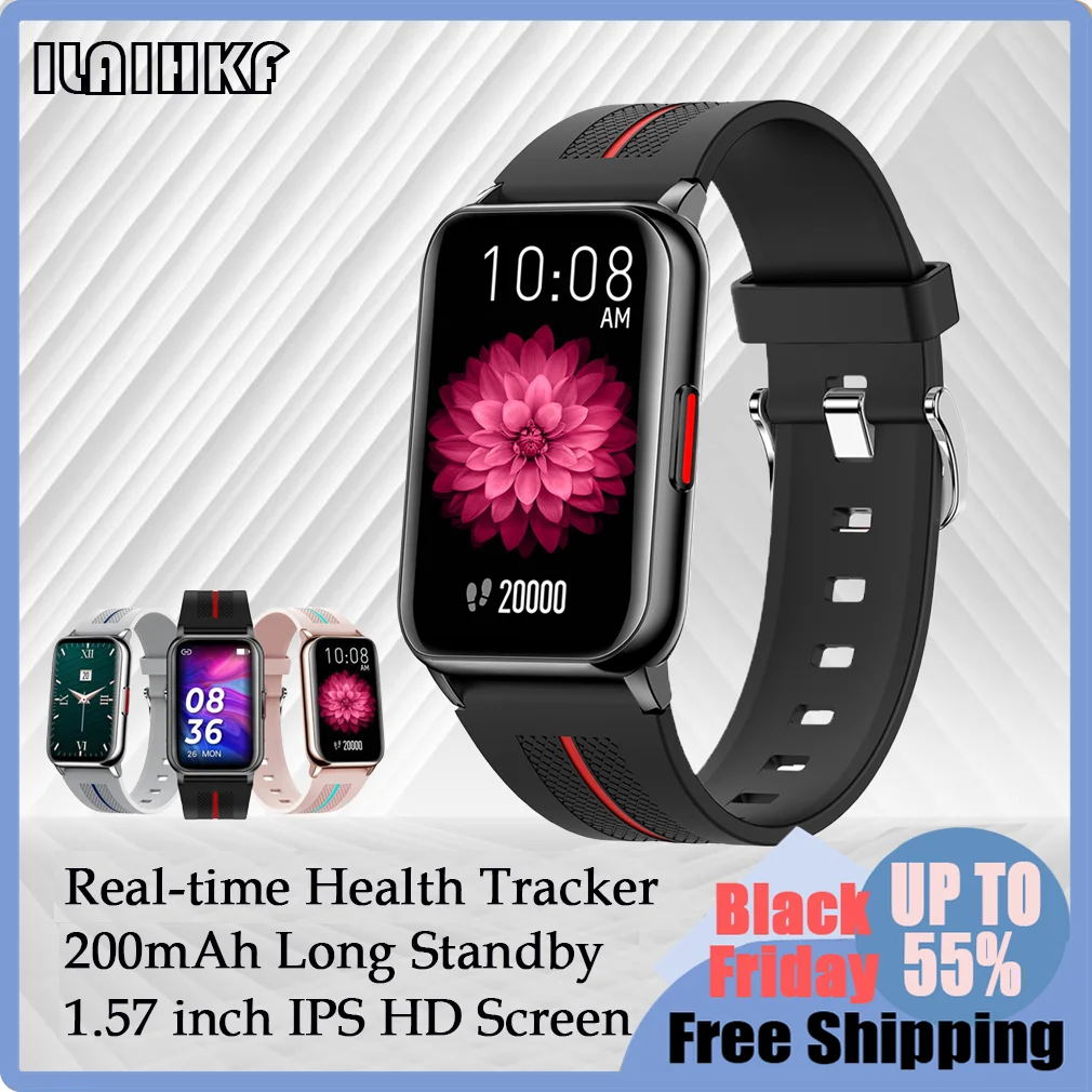 

Xiaomi Universal H76 BT Call Smartwatch Waterproof Watch Men Touch Screen Smart Bracelet Heart Rater Monitor Fitness Tracker