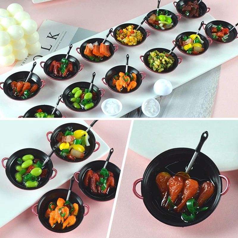1:12 Dollhouse Miniature Simulation Frying Pan Set with Vegetables Several Food for Both Girl and Boys Play House Toys
1:12 Dollhouse Miniature Simulation Frying Pan Set with Vegetables Several Food for Both Girl and Boys Play House Toys