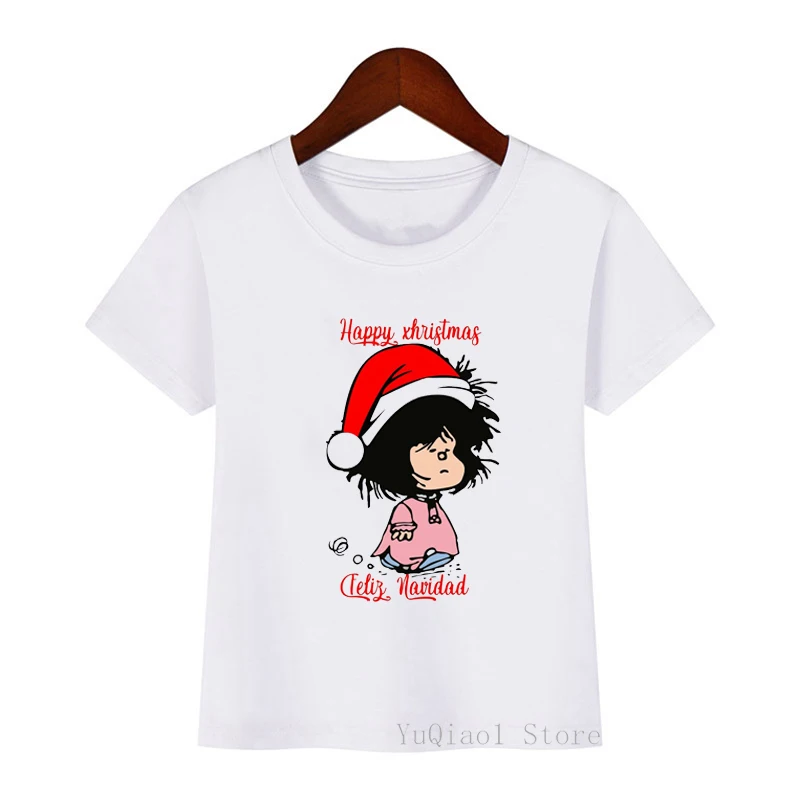 2022Kawaii Casual Mafalda Christmas Kids Graphic Tshirt Girl T Shirts Funny Mafalda Cute Children Comic Print Cartoon Teen Youth
2022Kawaii Casual Mafalda Christmas Kids Graphic Tshirt Girl T Shirts Funny Mafalda Cute Children Comic Print Cartoon Teen Youth