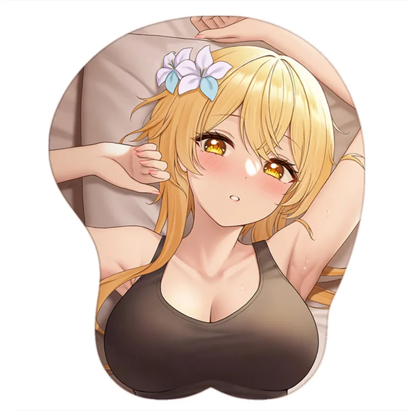 High Definition Original Genshin Impact Lumine Anime Sexy Breast Mouse Pad Cute Manga with Wrist 3D Oppai Silicone Gel Mat
High Definition Original Genshin Impact Lumine Anime Sexy Breast Mouse Pad Cute Manga with Wrist 3D Oppai Silicone Gel Mat