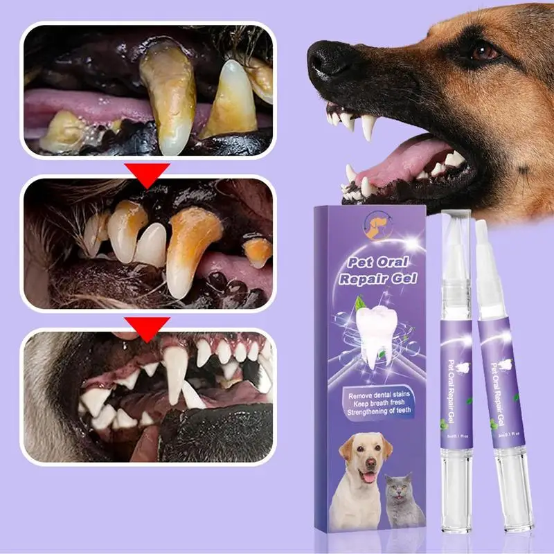 

Гель для ремонта полости рта домашних животных, ремонт зубов, зубная паста для собак и кошек, гель для свежего дыхания, дезодорант, товары для ухода за собакой и полостью рта