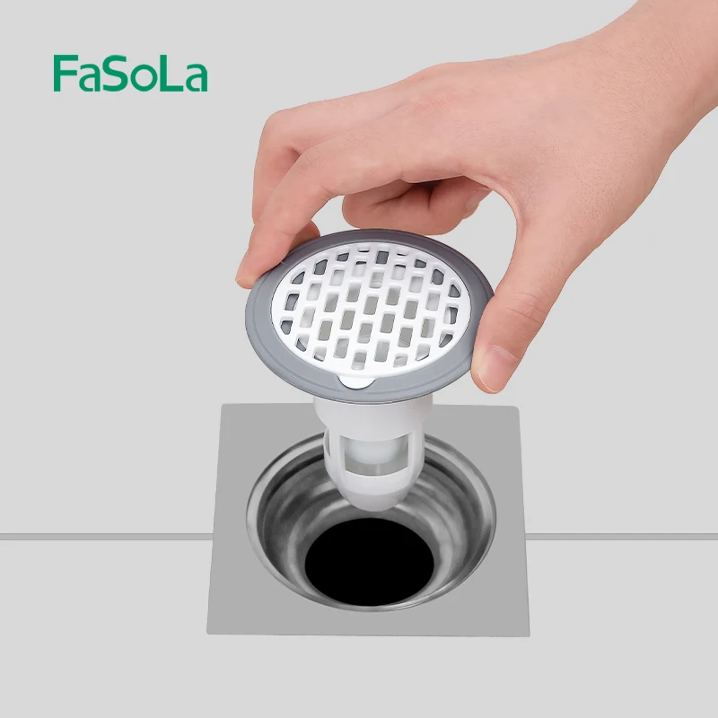 FaSoLa Plastic Bathroom Sink Drain Strainer Hair Catcher Hair Stopper Shower Drain Covers Kitchen Silicone Anti Odor Floor Drain
FaSoLa Plastic Bathroom Sink Drain Strainer Hair Catcher Hair Stopper Shower Drain Covers Kitchen Silicone Anti Odor Floor Drain
