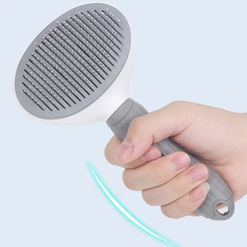 Gray Pet Grooming Brushes Cat Comb Self Cleaning Slicker Brush Cats Hair Remover Dog Grooming Tools Cat Accessories
Gray Pet Grooming Brushes Cat Comb Self Cleaning Slicker Brush Cats Hair Remover Dog Grooming Tools Cat Accessories