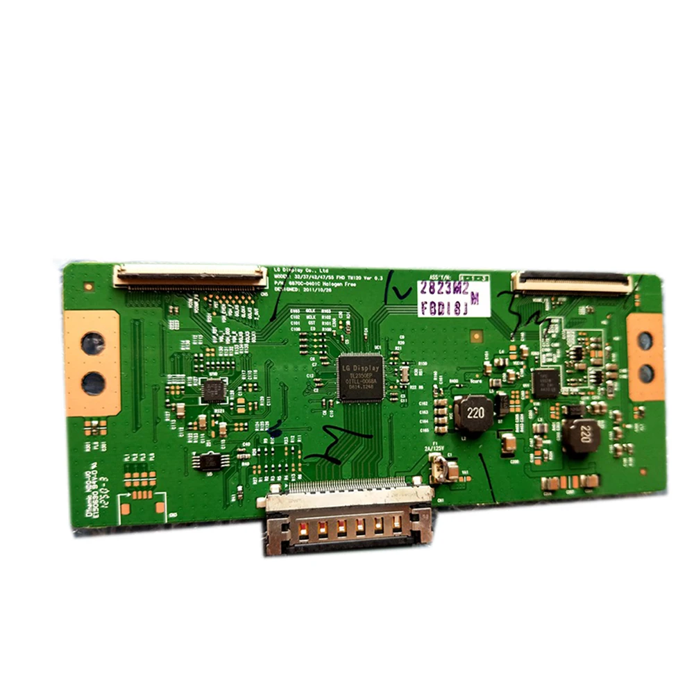 original 100% test for LG LC37/42/47/55 FHD 6870C-0401C 6870C-0401B logic board with white connector
original 100% test for LG LC37/42/47/55 FHD 6870C-0401C 6870C-0401B logic board with white connector