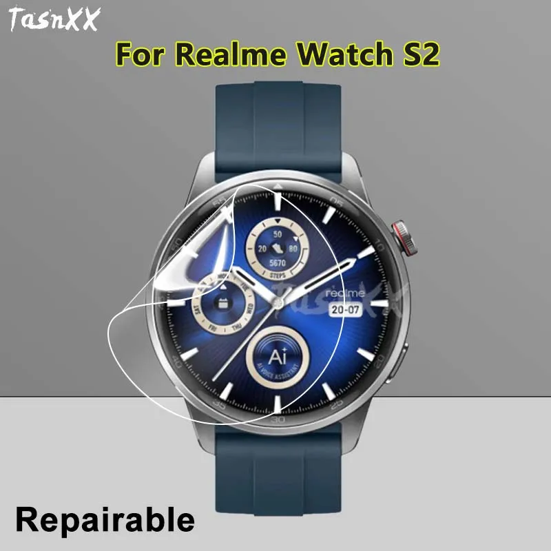Ультра прозрачная тонкая защитная пленка для экрана Realme Watch S2 S Pro Master мягкая