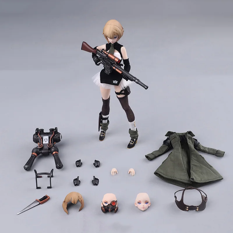 Lynxpulse Pocket Pa001 1/12 Scale Female Soldier Fighting Girl Imelia Model 6 Inches Full Set Action Figure Toys For Fans Gifts 
Lynxpulse Pocket Pa001 1/12 Scale Female Soldier Fighting Girl Imelia Model 6 Inches Full Set Action Figure Toys For Fans Gifts