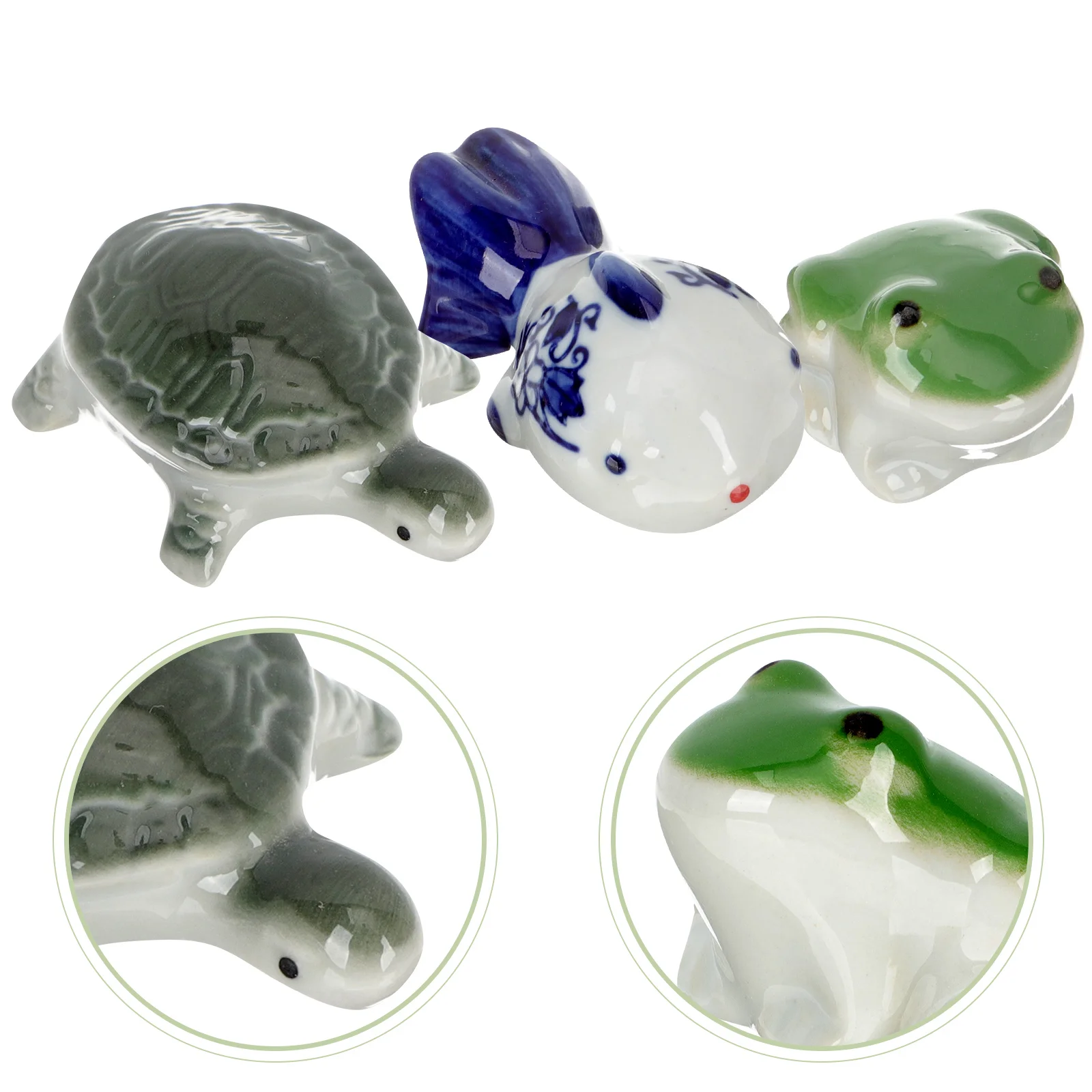 Floating Animal Aquarium Ceramic Tank Sea Sculpture Decor Pond Decorations Decoration Turtle Landscape Figurines Frog Goldfish
Floating Animal Aquarium Ceramic Tank Sea Sculpture Decor Pond Decorations Decoration Turtle Landscape Figurines Frog Goldfish