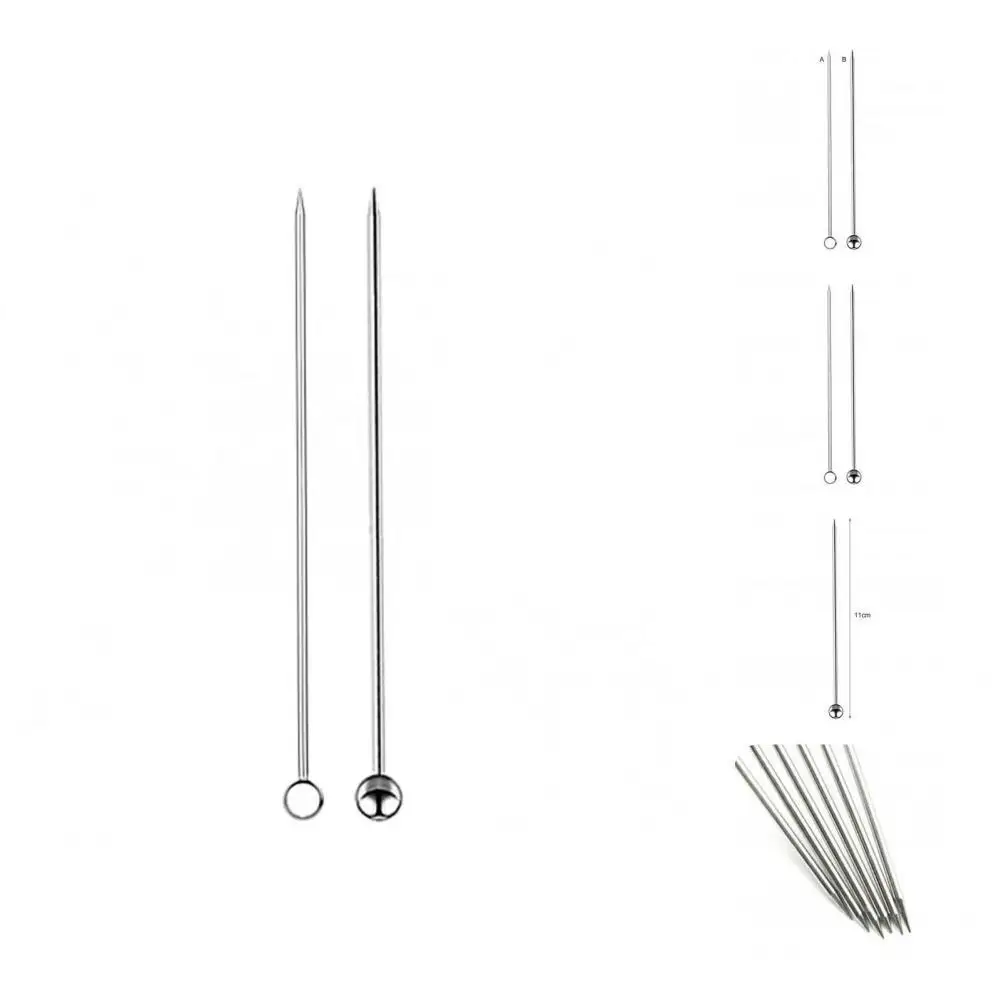No-Odor 10Pcs Sturdy Garnish Skewer Fruit Picks Eco-friendly Dessert Picks Eye-catching for Restaurant
No-Odor 10Pcs Sturdy Garnish Skewer Fruit Picks Eco-friendly Dessert Picks Eye-catching for Restaurant