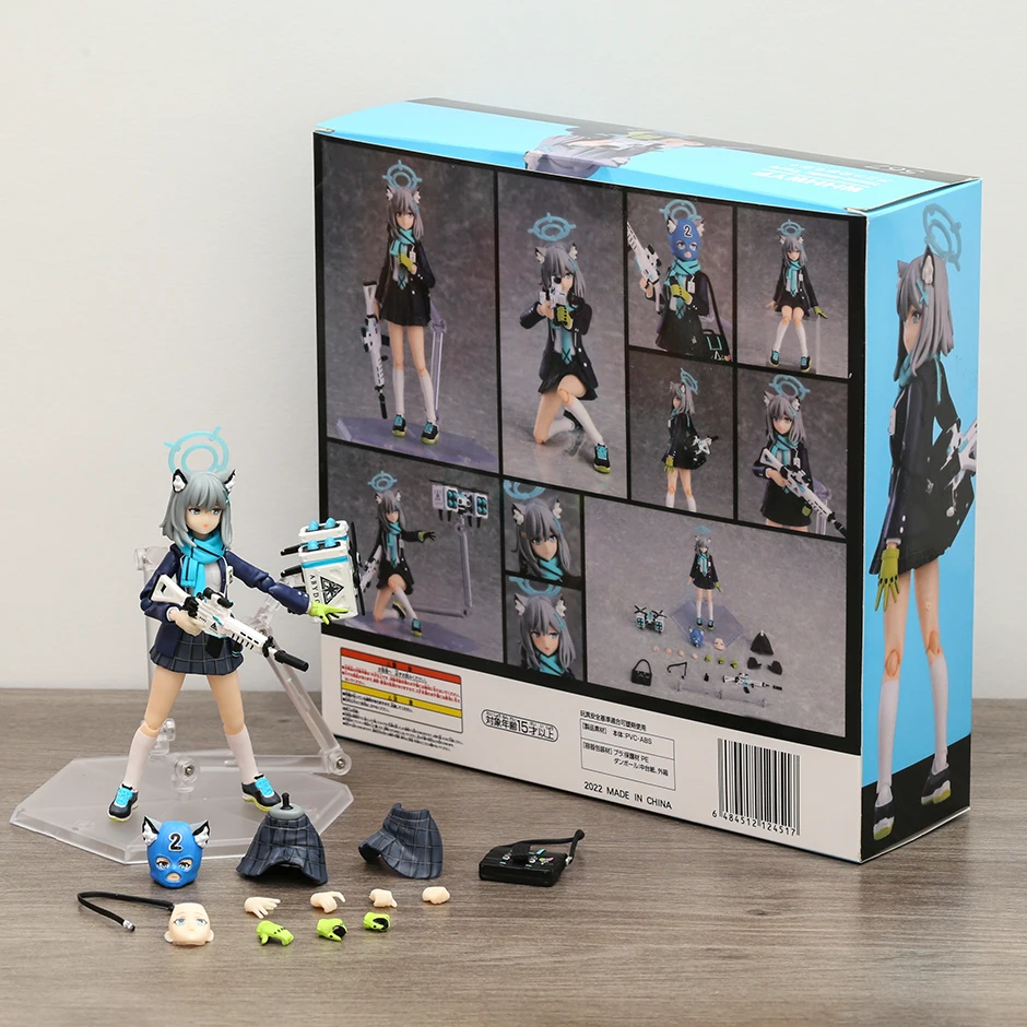 Figma 567 синий архив, синий архив, Sandwolf Shiroko, немасштабная экшн-игрушка, фигурки, коллекция, орнамент, аниме фигурка
Figma 567 синий архив, синий архив, Sandwolf Shiroko, немасштабная экшн-игрушка, фигурки, коллекция, орнамент, аниме фигурка