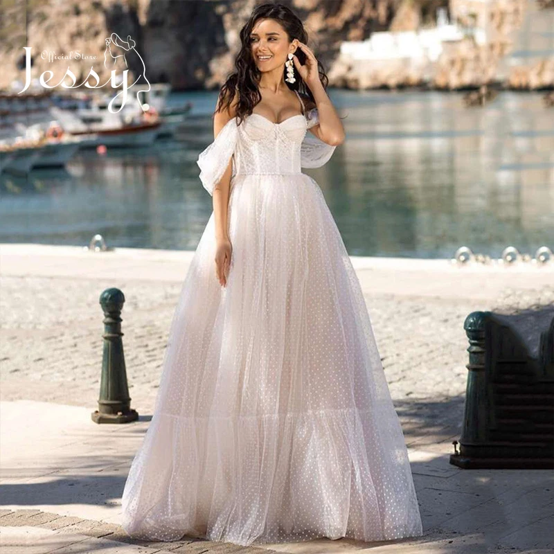 Simplicity Wedding Dress Tulle With A-line Floor Length Beach Boat Neck Sleeveless bridal Gowns Beading Sashes Back Lace Up
Simplicity Wedding Dress Tulle With A-line Floor Length Beach Boat Neck Sleeveless bridal Gowns Beading Sashes Back Lace Up