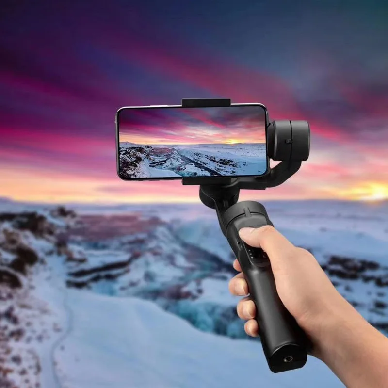 

1PC Bluetooth Cell Phone Stabilizer Wireless 3-Axis Handheld Gimbal for Xiaomi Huawei Smartphone Stabilization for Action Camera