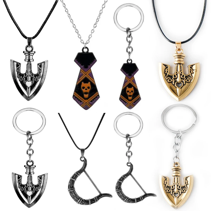 Anime JOJOS Bizarre Adventure Necklace Metal Rope Chain Men Car Women Bag Fashion Necklaces Pendant Higashikata Josuke Jewelry
Anime JOJOS Bizarre Adventure Necklace Metal Rope Chain Men Car Women Bag Fashion Necklaces Pendant Higashikata Josuke Jewelry