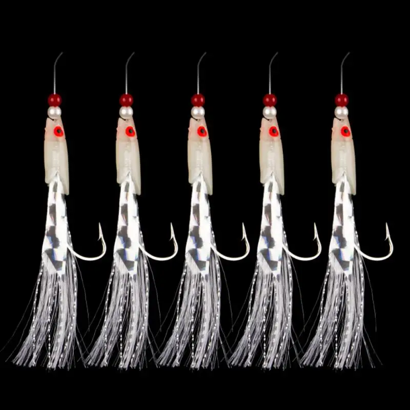 5pcs fishing hook Barbed fishhook fishing tackle Mackerel Feathers Bass Cod Lure High Carbon Steel fish hook Fishing Accessories
5pcs fishing hook Barbed fishhook fishing tackle Mackerel Feathers Bass Cod Lure High Carbon Steel fish hook Fishing Accessories