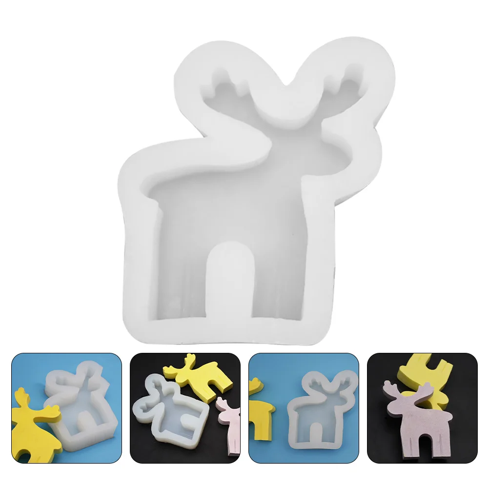 Mold Silicone Baking Christmas Deer Molds Fondant Animal Chocolate Making 3D Diy Mould Biscuit Resin Fawn Shaped Epoxy Elk
Mold Silicone Baking Christmas Deer Molds Fondant Animal Chocolate Making 3D Diy Mould Biscuit Resin Fawn Shaped Epoxy Elk