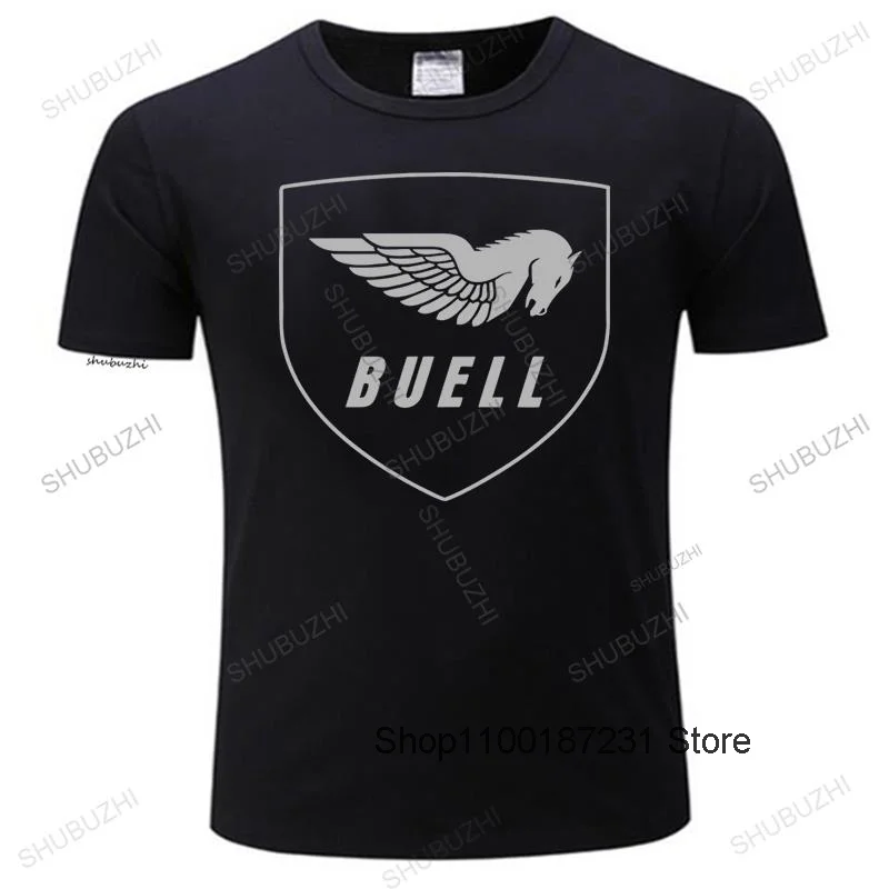 High quality men's T-shirt with Buell motorcycle , loose size, neutral, fashionable, round neck, black 
High quality men's T-shirt with Buell motorcycle , loose size, neutral, fashionable, round neck, black