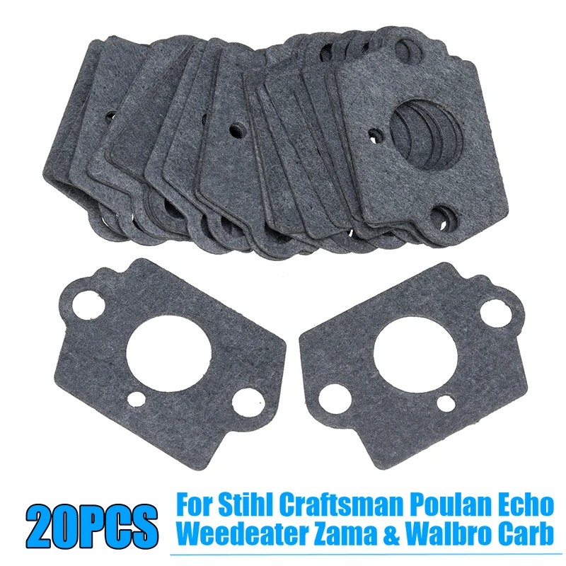20Pcs Carburetor Rebuild Gaskets Set Carburetor Retrofit Kits These Gaskets Are Accessory For Repairing Carburetor Of Your Machi
20Pcs Carburetor Rebuild Gaskets Set Carburetor Retrofit Kits These Gaskets Are Accessory For Repairing Carburetor Of Your Machi