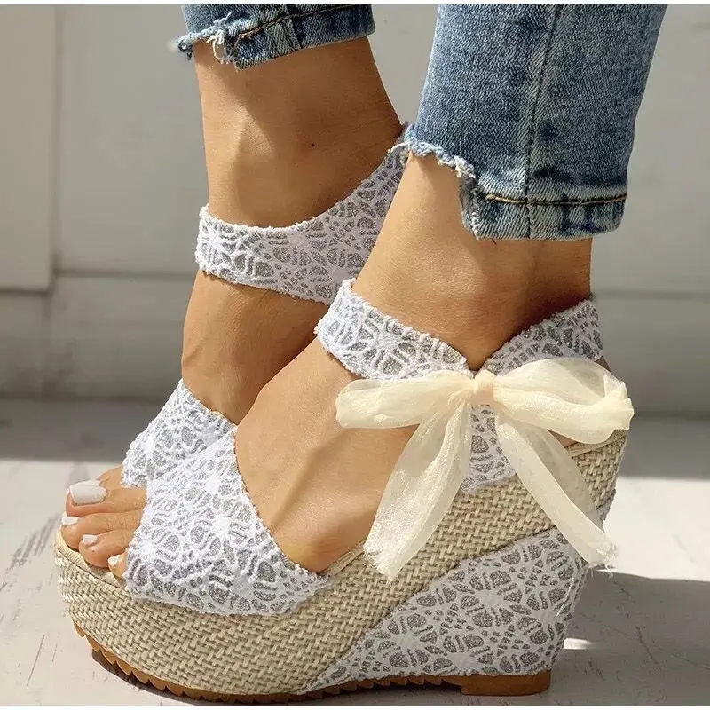 Sandals Women 2023 Lace Leisure Women Wedges Heeled Women Shoes Summer Sandals Party Platform High Heels Shoes Woman
Sandals Women 2023 Lace Leisure Women Wedges Heeled Women Shoes Summer Sandals Party Platform High Heels Shoes Woman