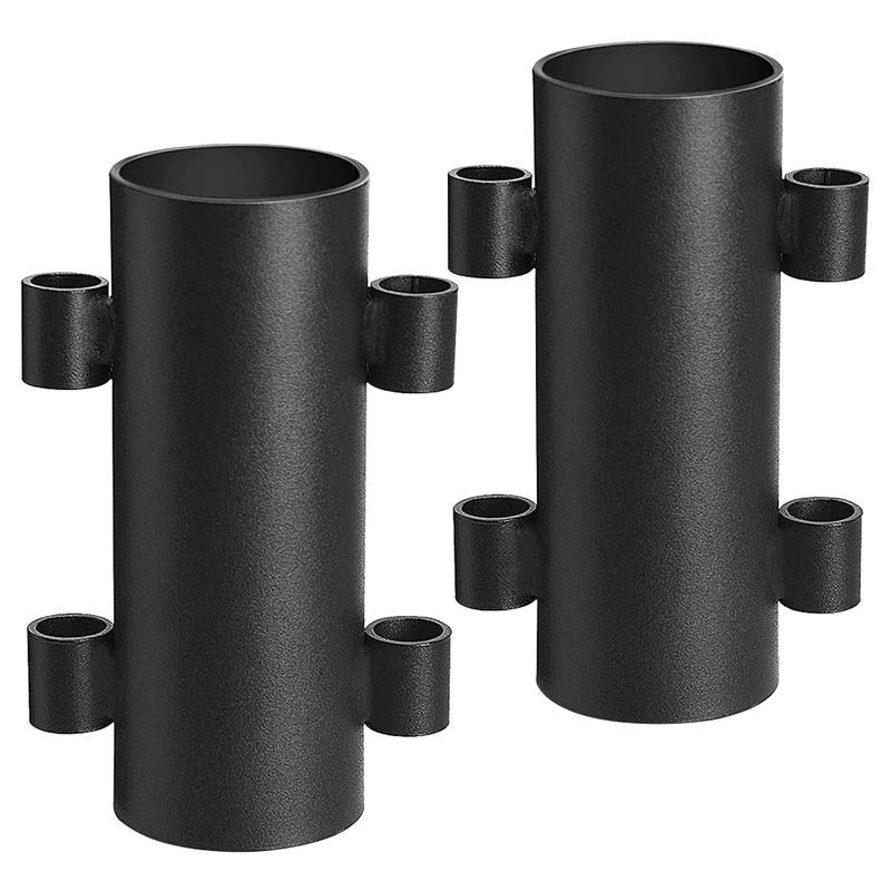 2 Pcs Camping Tent Rod Holder,Iron Reinforced Windproof Awning Poles Stand, Portable Tent Fixed Tube,Tarp Poles Fixator
2 Pcs Camping Tent Rod Holder,Iron Reinforced Windproof Awning Poles Stand, Portable Tent Fixed Tube,Tarp Poles Fixator
