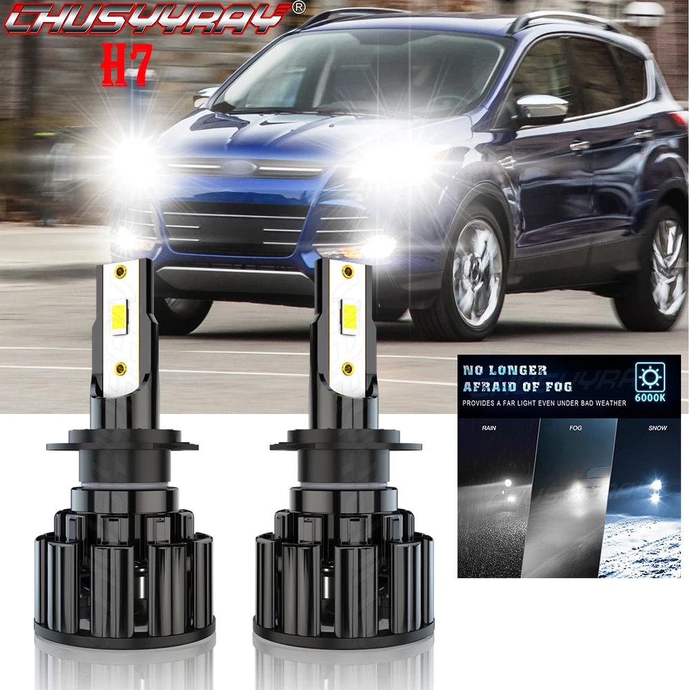 CHUSYYRAY H7 Compatible For Ford Escape 2005-2007 Led Headlight Lamp Car CSP Chip H7 Minisize Easy To Install High Bright Bulbs
CHUSYYRAY H7 Compatible For Ford Escape 2005-2007 Led Headlight Lamp Car CSP Chip H7 Minisize Easy To Install High Bright Bulbs