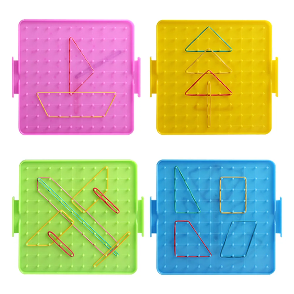 Kids Educationalgames Geoboard Nail Student 7 Board Puzzle Toys Boards Geo Game Manipulatives Math Stem Ages Activities
Kids Educationalgames Geoboard Nail Student 7 Board Puzzle Toys Boards Geo Game Manipulatives Math Stem Ages Activities