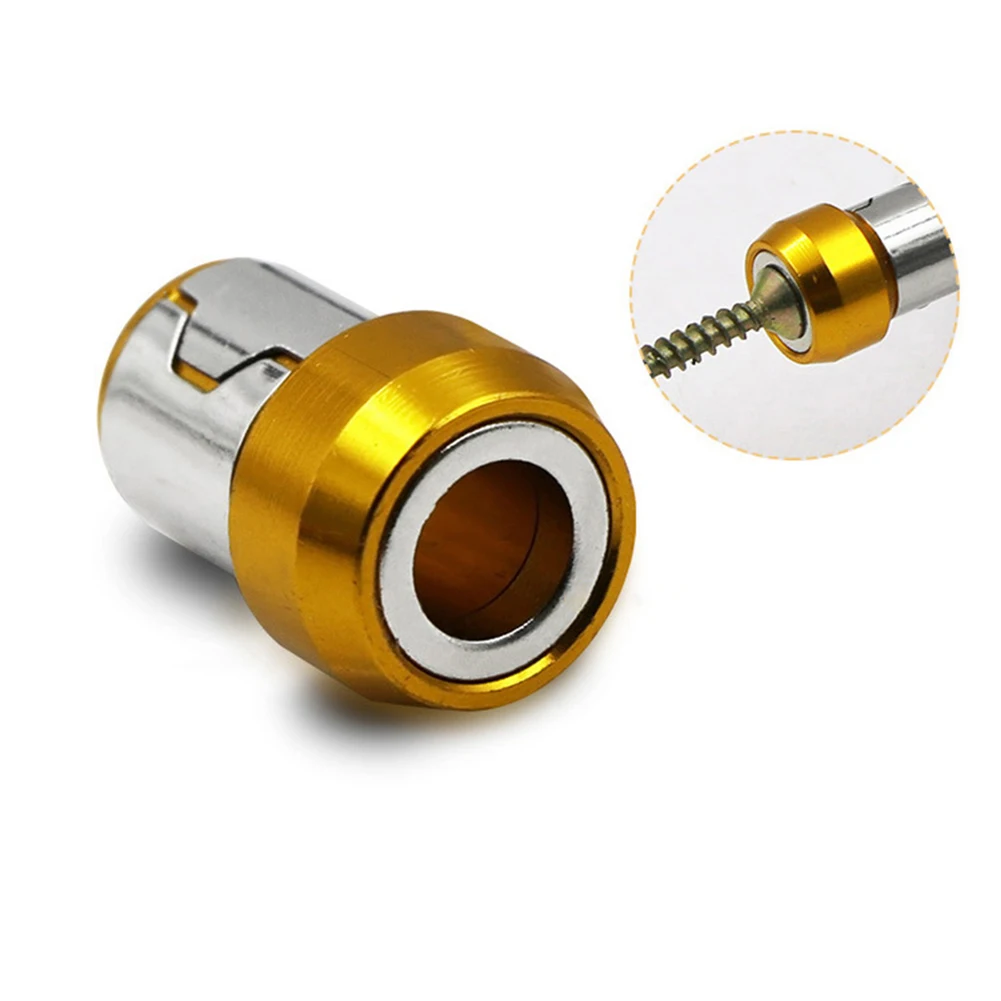 5 Pcs Screwdriver Bit Magnetizer Ring Steel 6.35mm Hex Adapter Universal Removable Metric Thread For Furniture Repairing Tools
5 Pcs Screwdriver Bit Magnetizer Ring Steel 6.35mm Hex Adapter Universal Removable Metric Thread For Furniture Repairing Tools