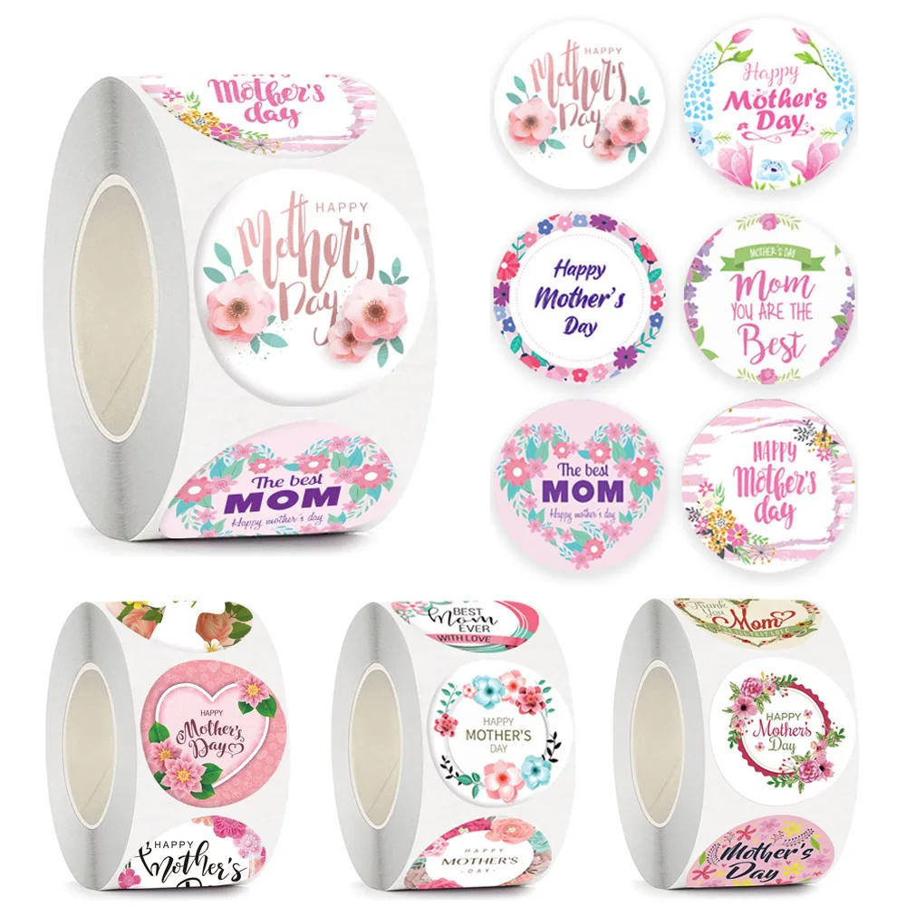 500pcs Happy Mother's Day Stickers for Mother's Day Gift Decoration Tag Sealing Label for Present Scrapbooking Decor Stickers
500pcs Happy Mother's Day Stickers for Mother's Day Gift Decoration Tag Sealing Label for Present Scrapbooking Decor Stickers