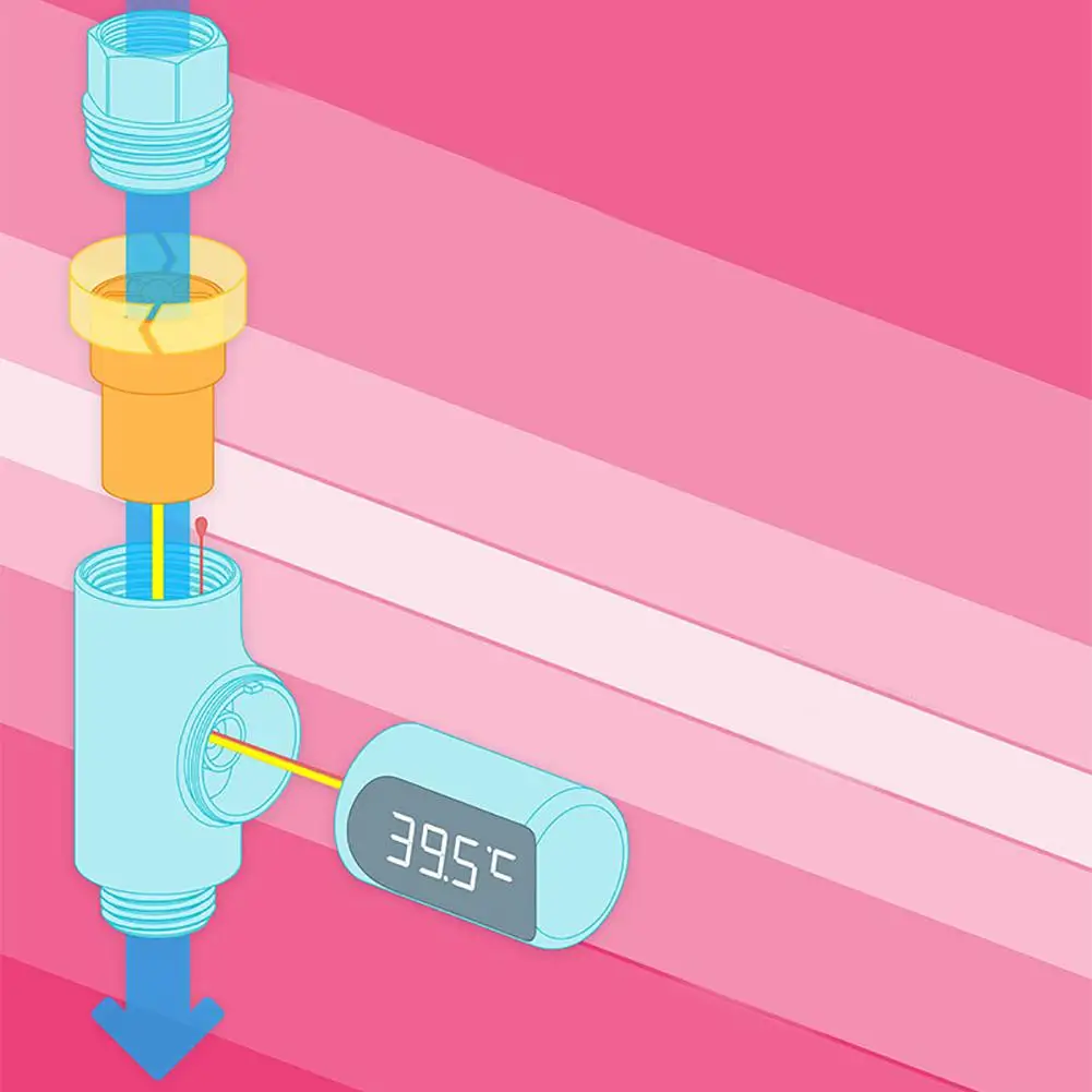 Water Thermometer Convenient Long Lasting Wide Range LED Display Baby Bathing Thermometer Bath Thermometer for Dormitory
Water Thermometer Convenient Long Lasting Wide Range LED Display Baby Bathing Thermometer Bath Thermometer for Dormitory