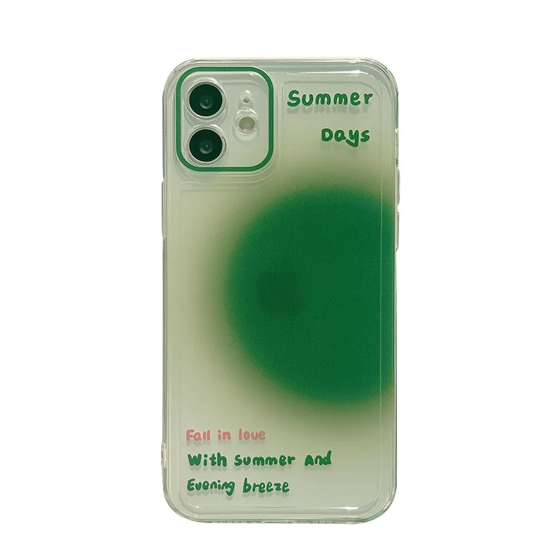 Ins wind gradient halo apple 12pro Max transparent iPhone 11 case silicone suitable for XS color painting 8p
Ins wind gradient halo apple 12pro Max transparent iPhone 11 case silicone suitable for XS color painting 8p