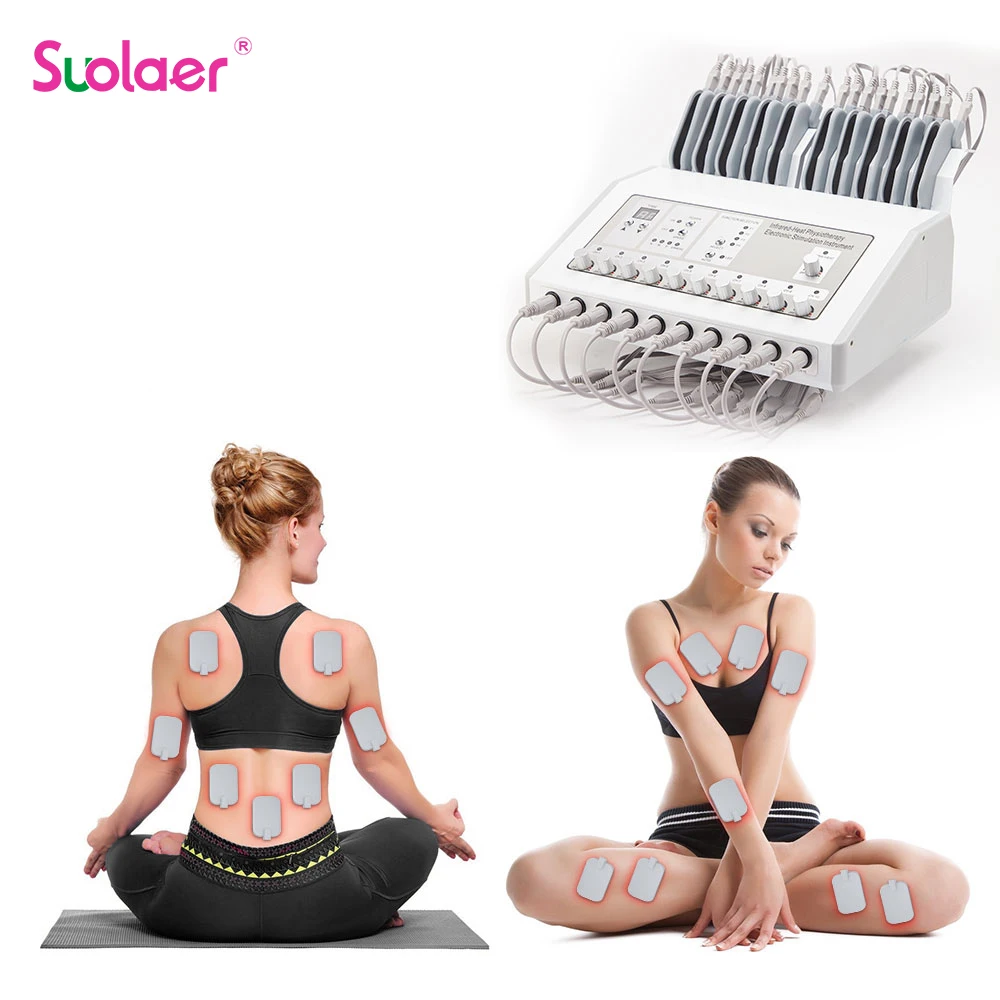 EMS Muscle Stimulation Tens Machine Microcurrents Low Frequency Pulse Meridian Relaxing Physiotherapy Massager Pain Relief Tools
EMS Muscle Stimulation Tens Machine Microcurrents Low Frequency Pulse Meridian Relaxing Physiotherapy Massager Pain Relief Tools
