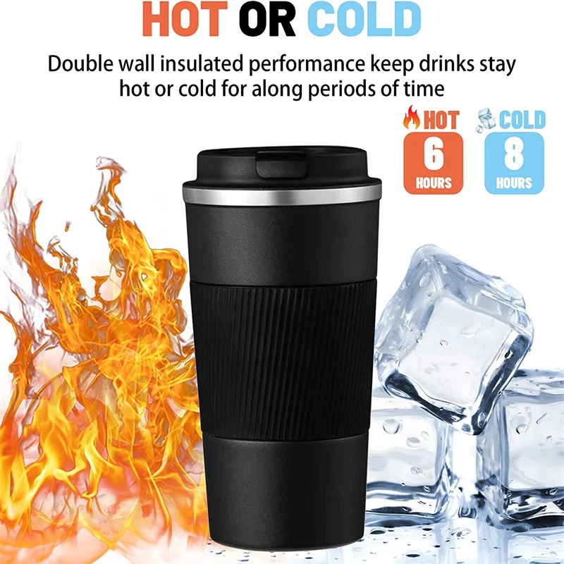 510Ml Thermal Mug Double Layer Stainless Steel Coffee Beer Thermos with Non-Slip Case Car Vacuum Flask Travel Insulated Bottle
510Ml Thermal Mug Double Layer Stainless Steel Coffee Beer Thermos with Non-Slip Case Car Vacuum Flask Travel Insulated Bottle